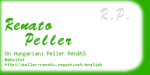 renato peller business card